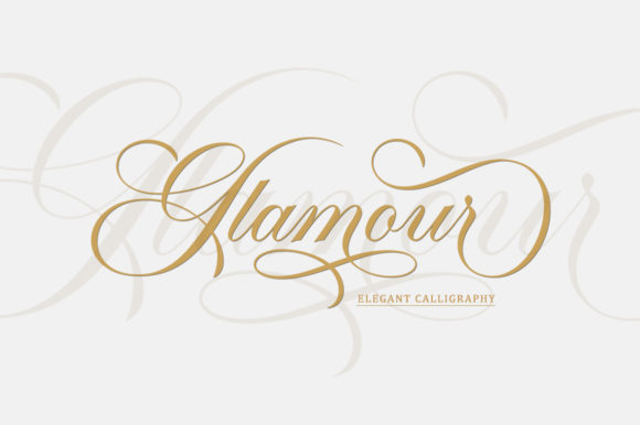 Adding a Spark of Luxury: How to Use the Glamour Script Font