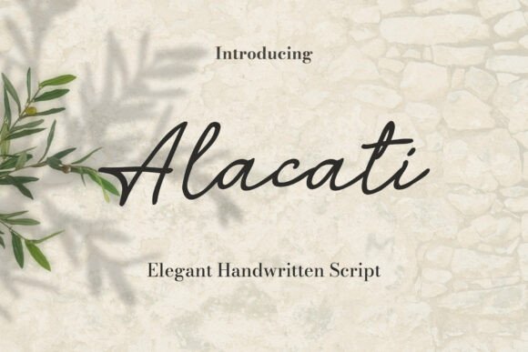 Alacati: A Typeface That Captures Mediterranean Soul