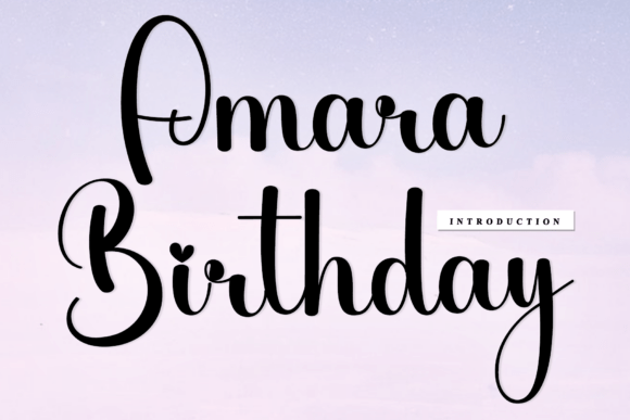Amara Birthday: A Sophisticated Script for Artisan Brands