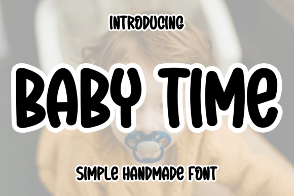 Baby Time: A Modern Script for Elegant Branding