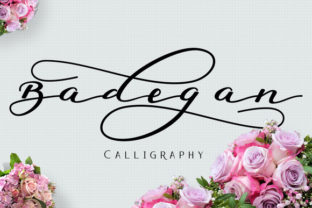 Badegan Calligraphy: Modern Script for Creative Projects