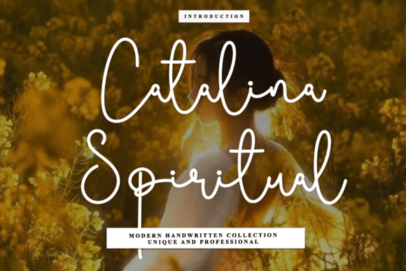 Catalina Spiritual: A Script Font with Soul and Style