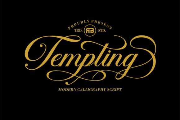 Discover the Allure of Tempting, the Script Font