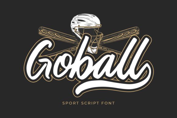 Goball: The Dynamic Sport Script Font for Bold Designers