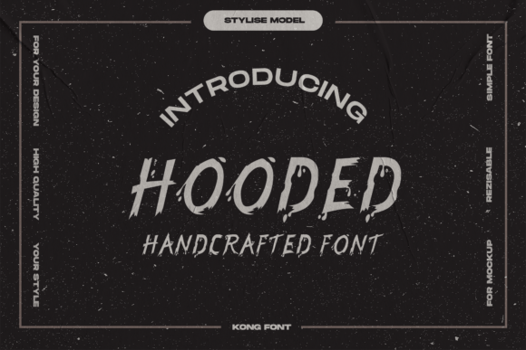 Hooded: A Modern Handwritten Script for Authentic Design