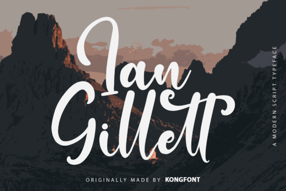 Ian Gillett: A Modern Handwritten Font for Playful Brands