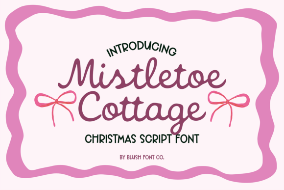Mistletoe Cottage: A Nostalgic Script for Festive Design