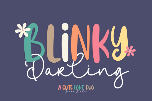The Art of Pairing: Inside the Blinky Darling Duo Font