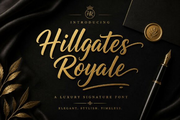 Why Hillgates Royale is a Modern Script Typeface